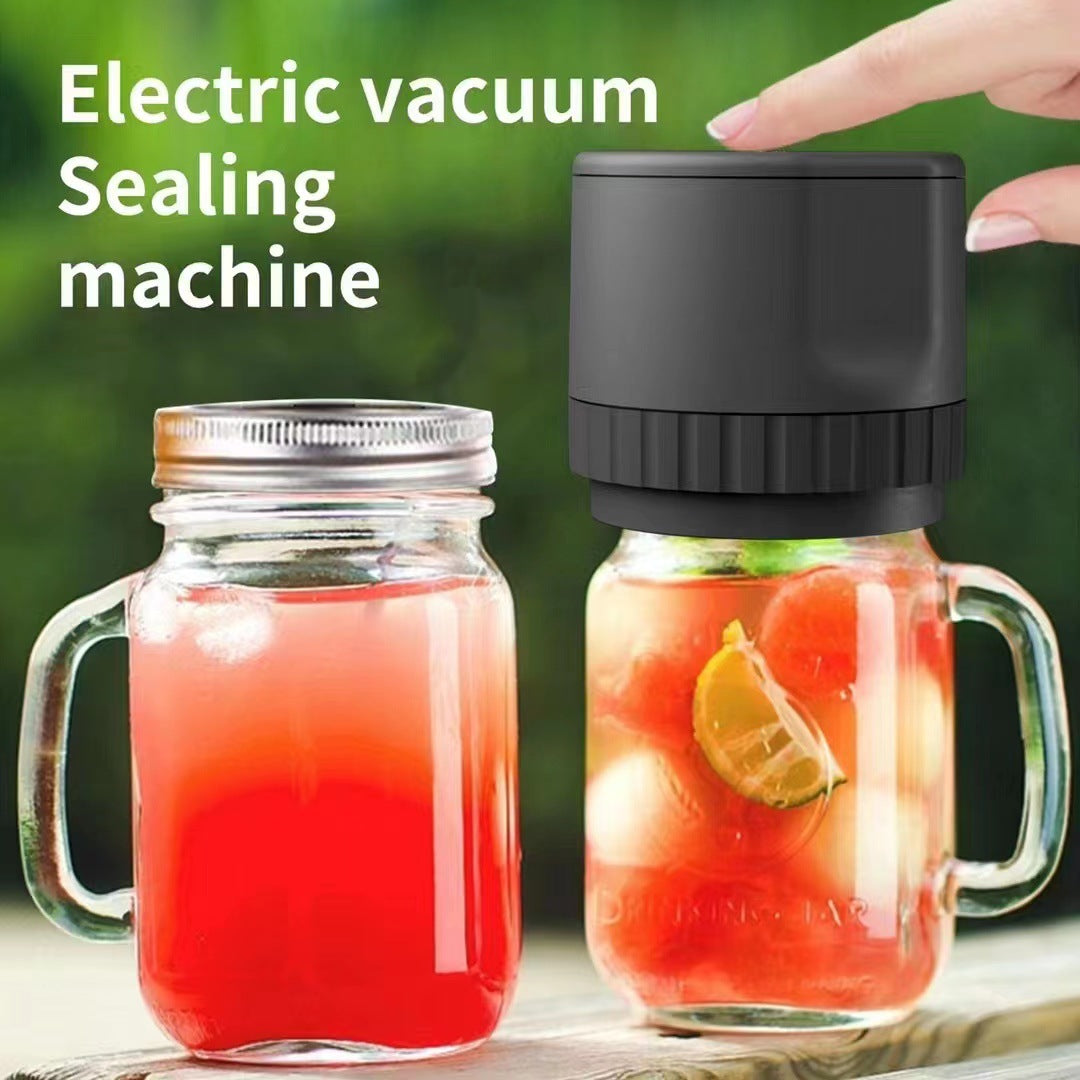 Jar vacuum sealer